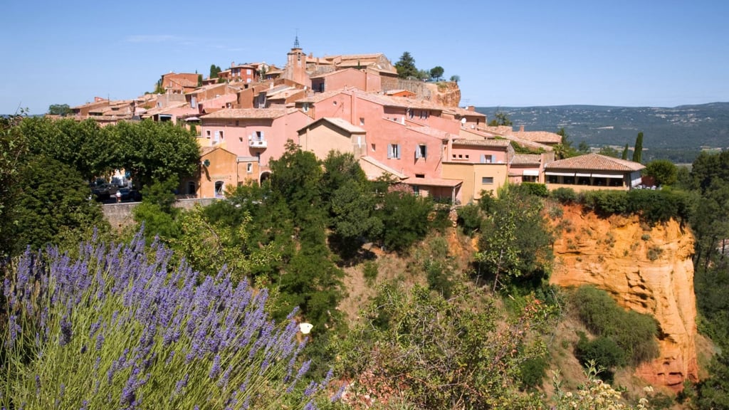 Provence Francie / co navštívit  Provence / kam v Provence / Roussillon