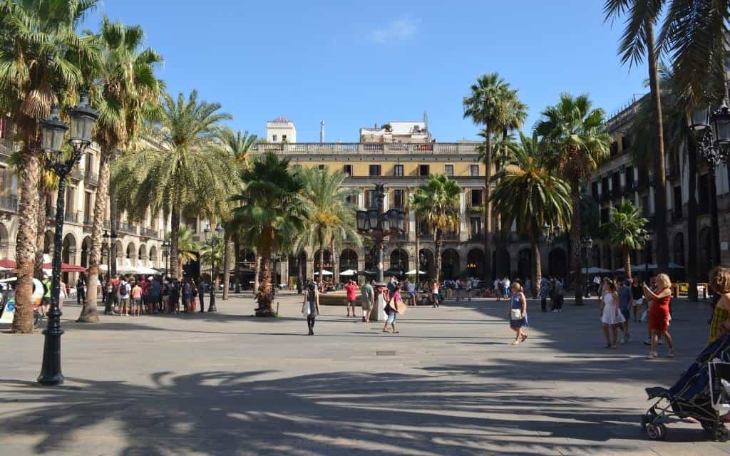 Placa Reial Barcelona