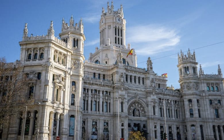 Palacio de Cibeles Madrid památky