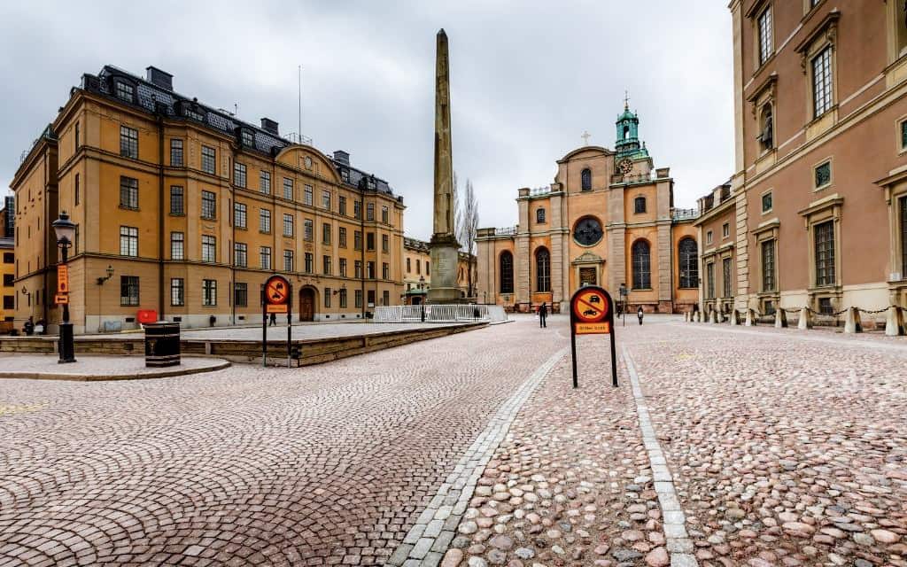 Stockholmská katedrála památky Stockholm