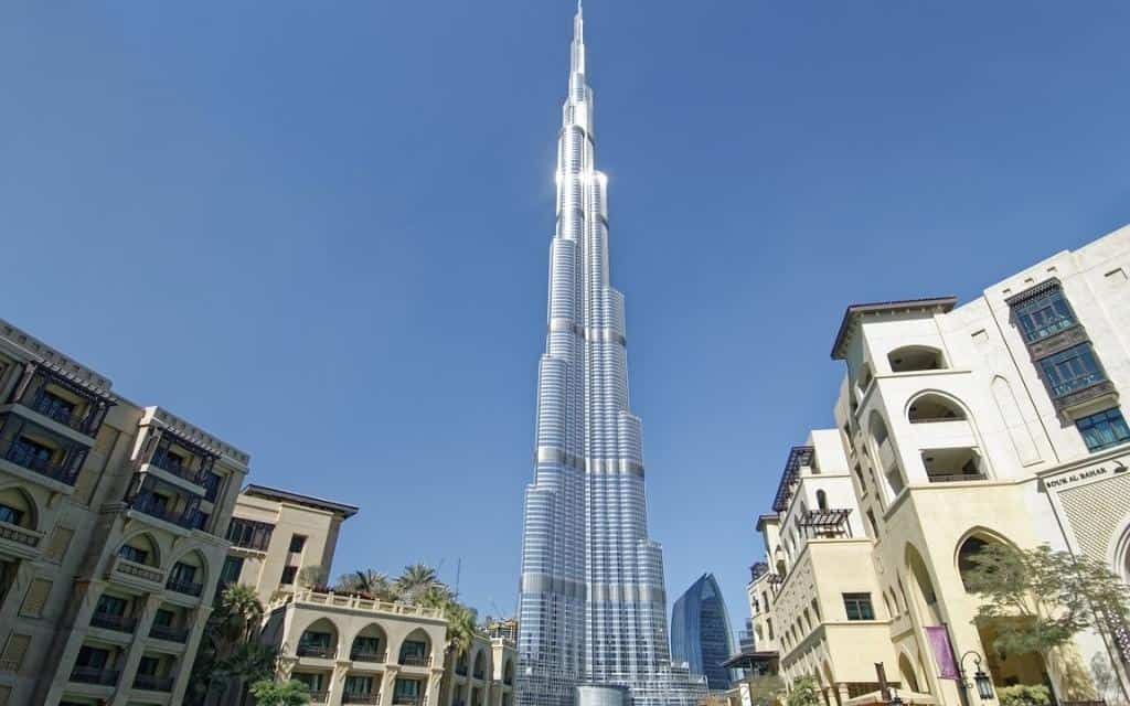 Dubai / Sehenswertes in Dubai / Sehenswürdigkeiten / Burj Khalifa / höchstes Gebäude der Welt