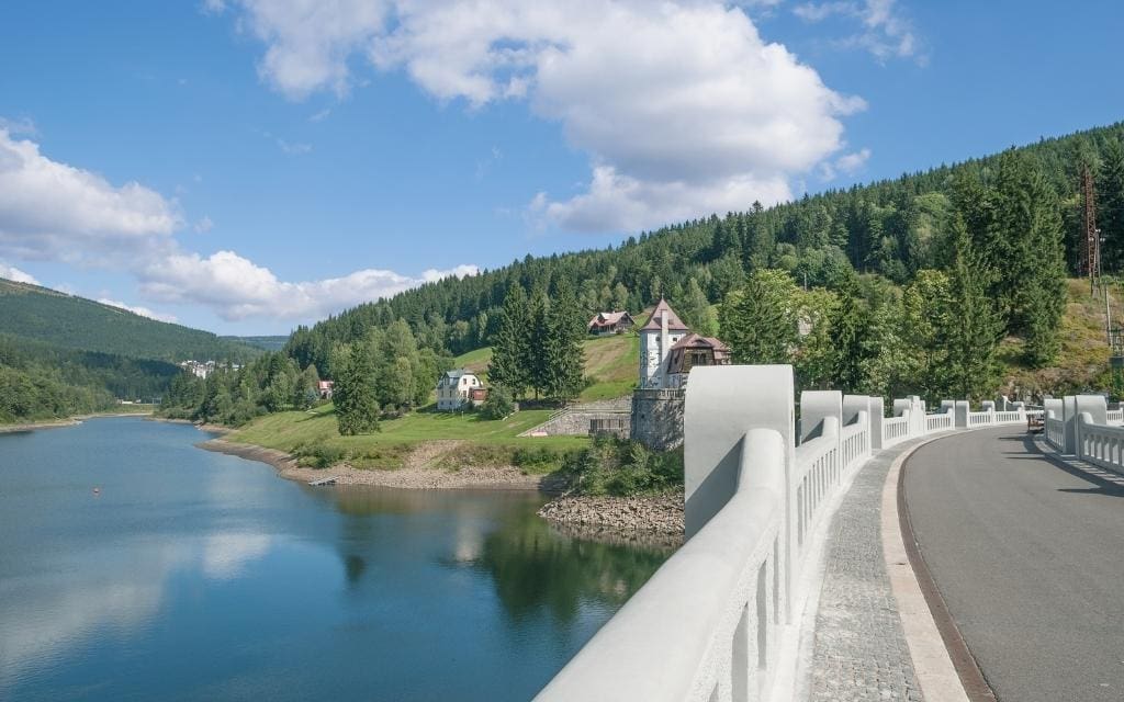 Špindlerův Mlýn Labská přehrada