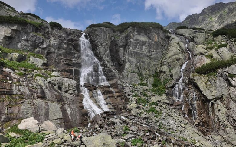 waterfall Skok High Tatras