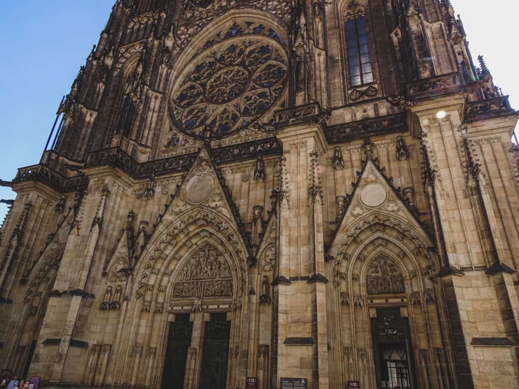 Pražský hrad katedrála svatého Víta