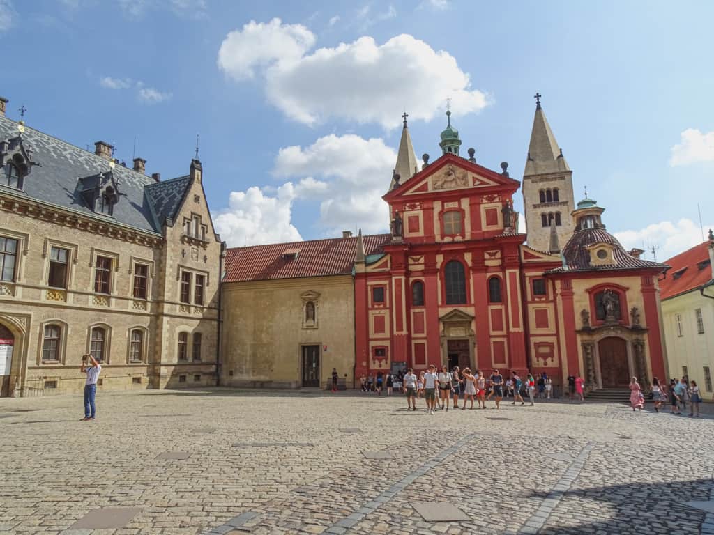 bazilika svatého Jiří Pražský hrad