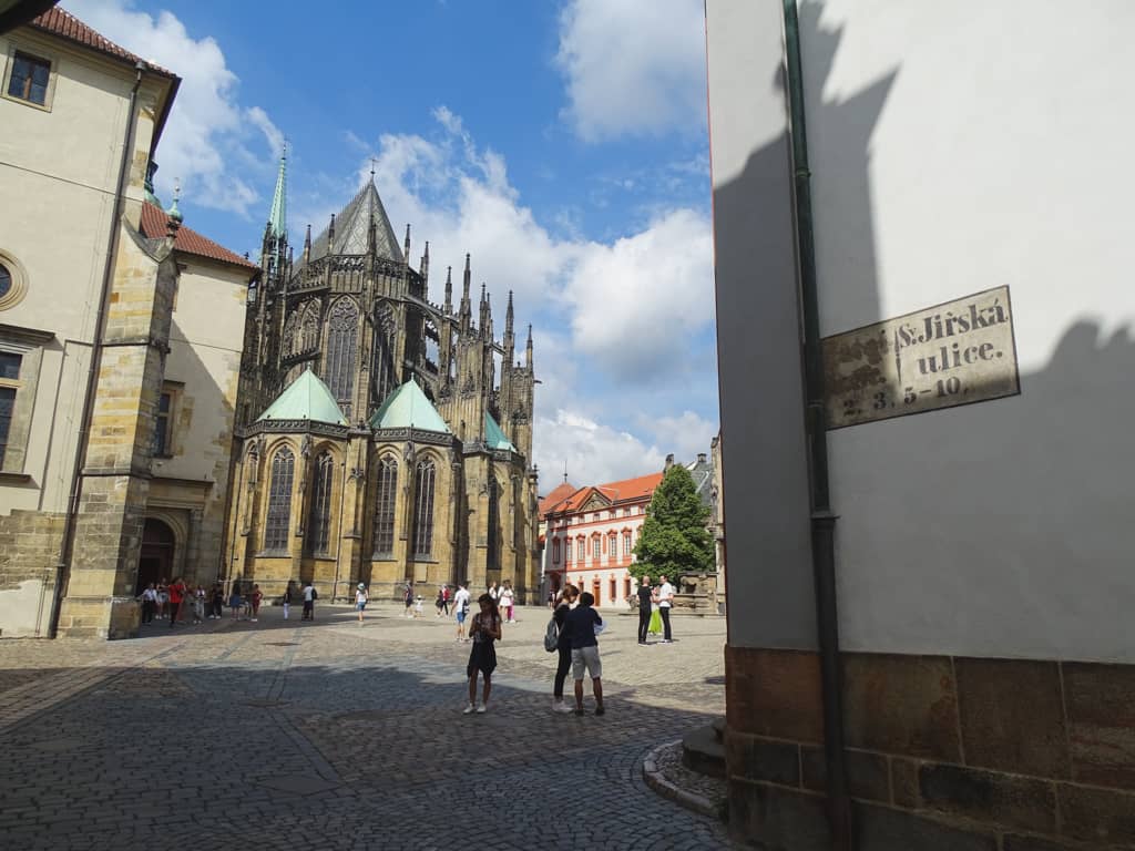 náměstí svatého Jiří pražský hrad