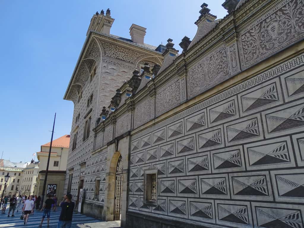 Schwarzenberský palác na Hradčanském náměstí