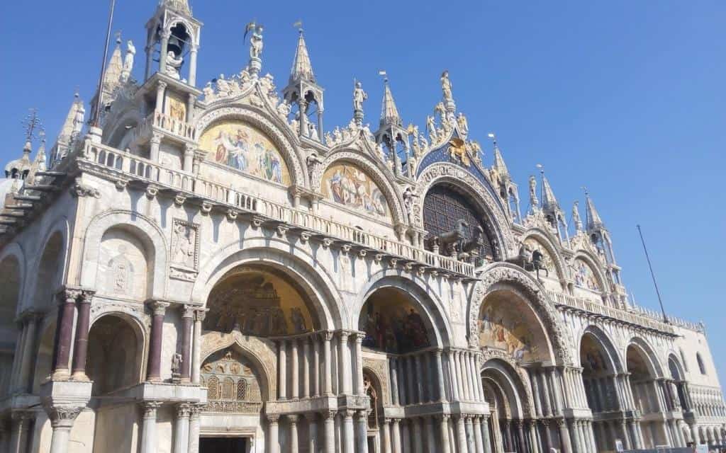 kam v Benátkách / památky v Benátkách / bazilika svatého Marka v Benátkách