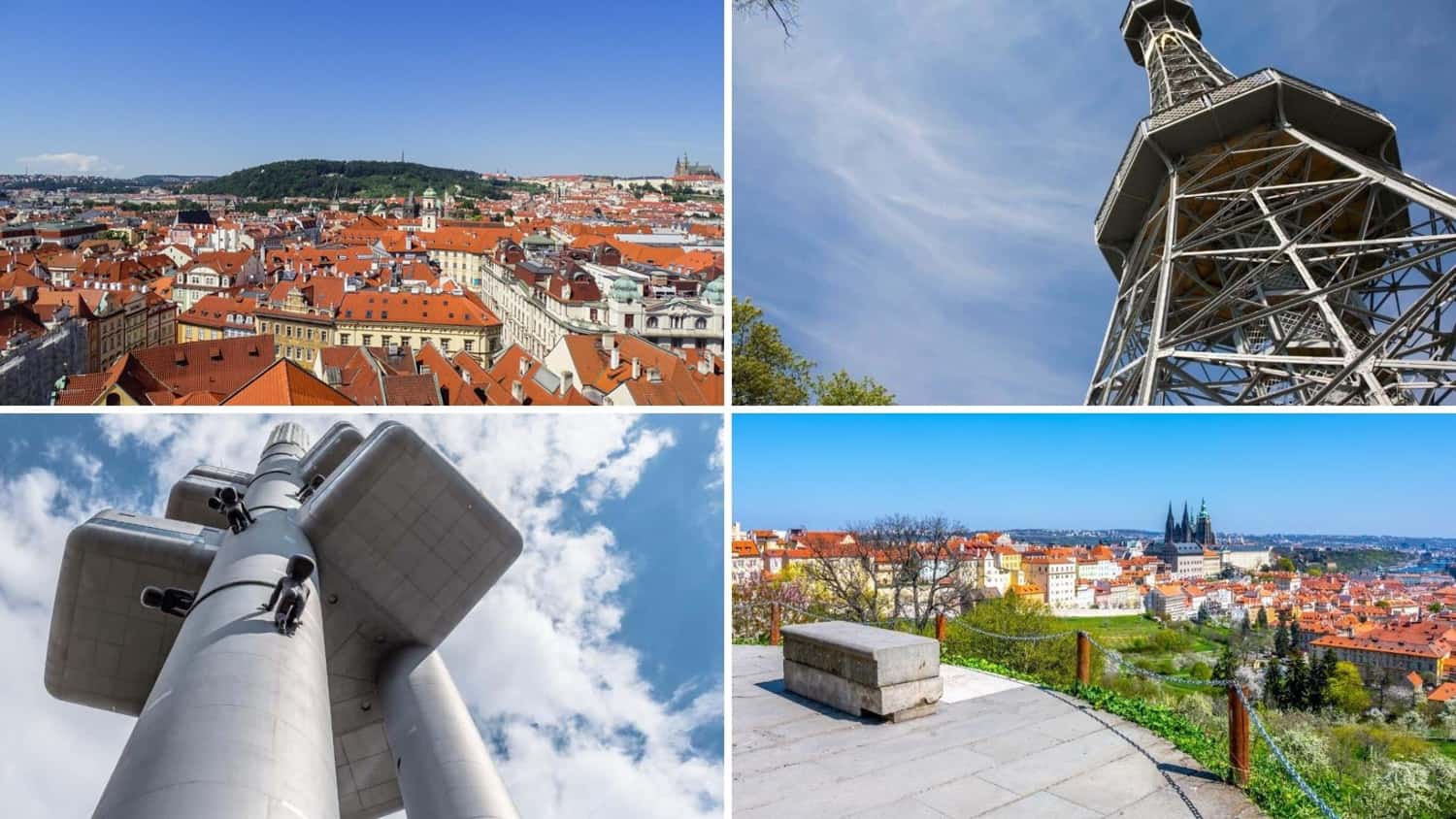 10 tipů na nejkrásnější výhledy v Praze + MAPA