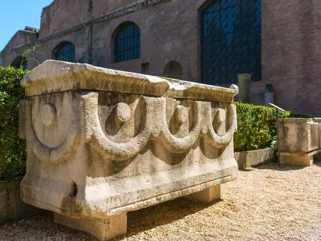Diokletiansthermen Denkmäler des antiken Roms
