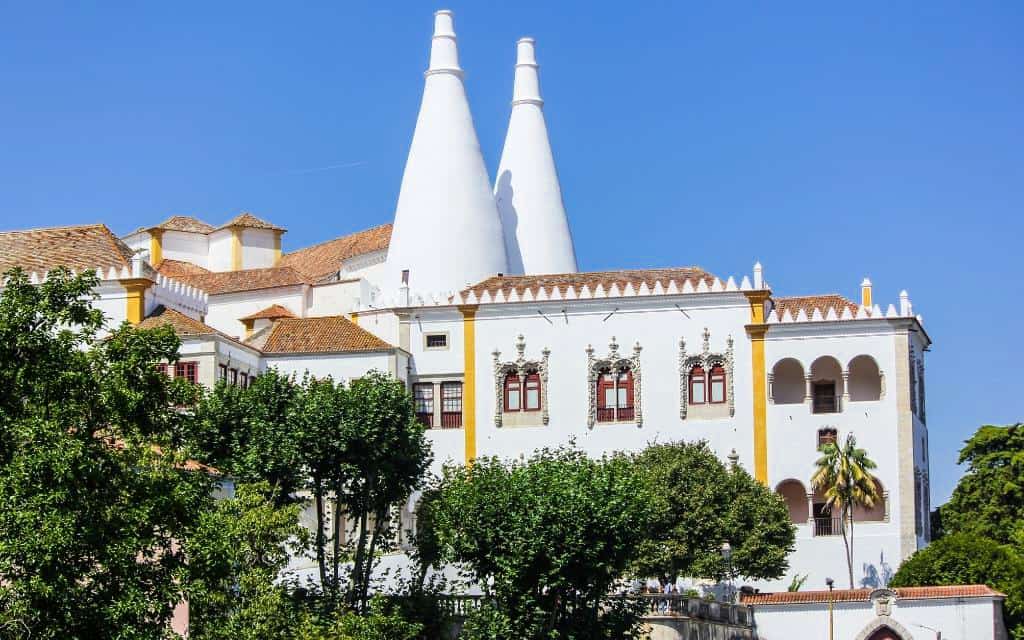 Národní palác Sintra Portugalsko
