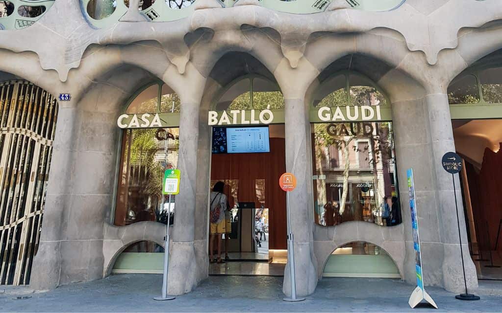 Casa Batllo Barcelona památky vstupné