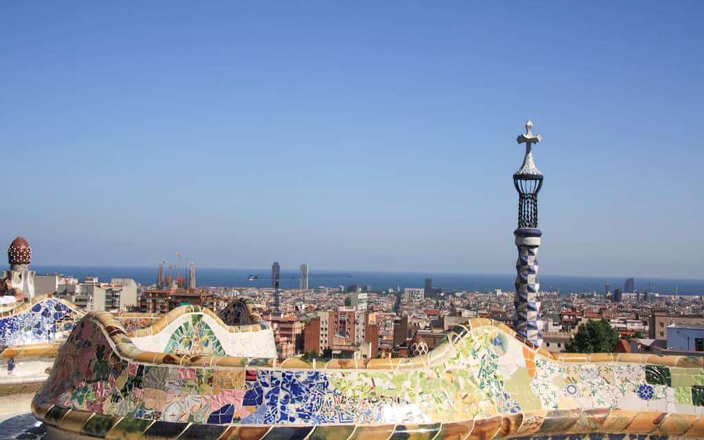 Park Guell Co navštívit v Barceloně