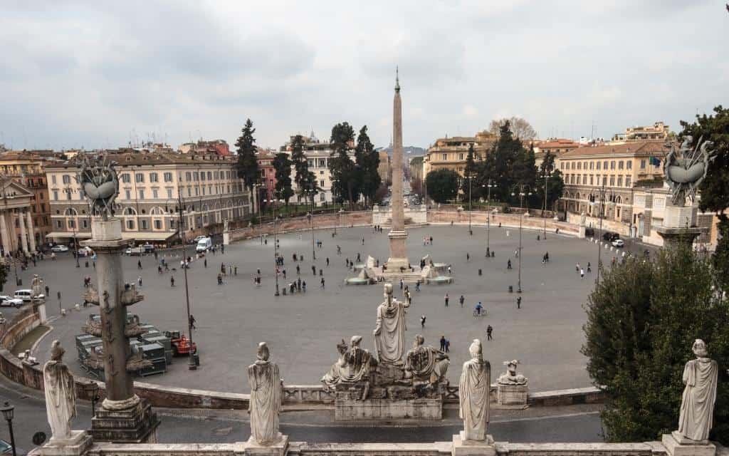 Piazza del Popolo / Rom in 3 Tagen