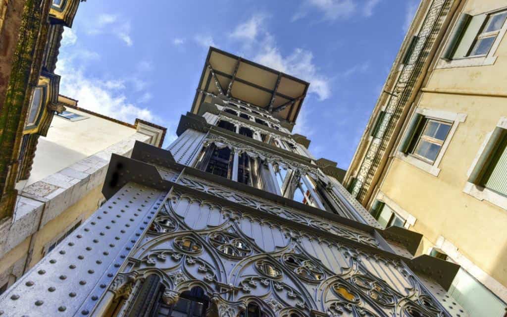 Výtah Santa Justa Lisabon