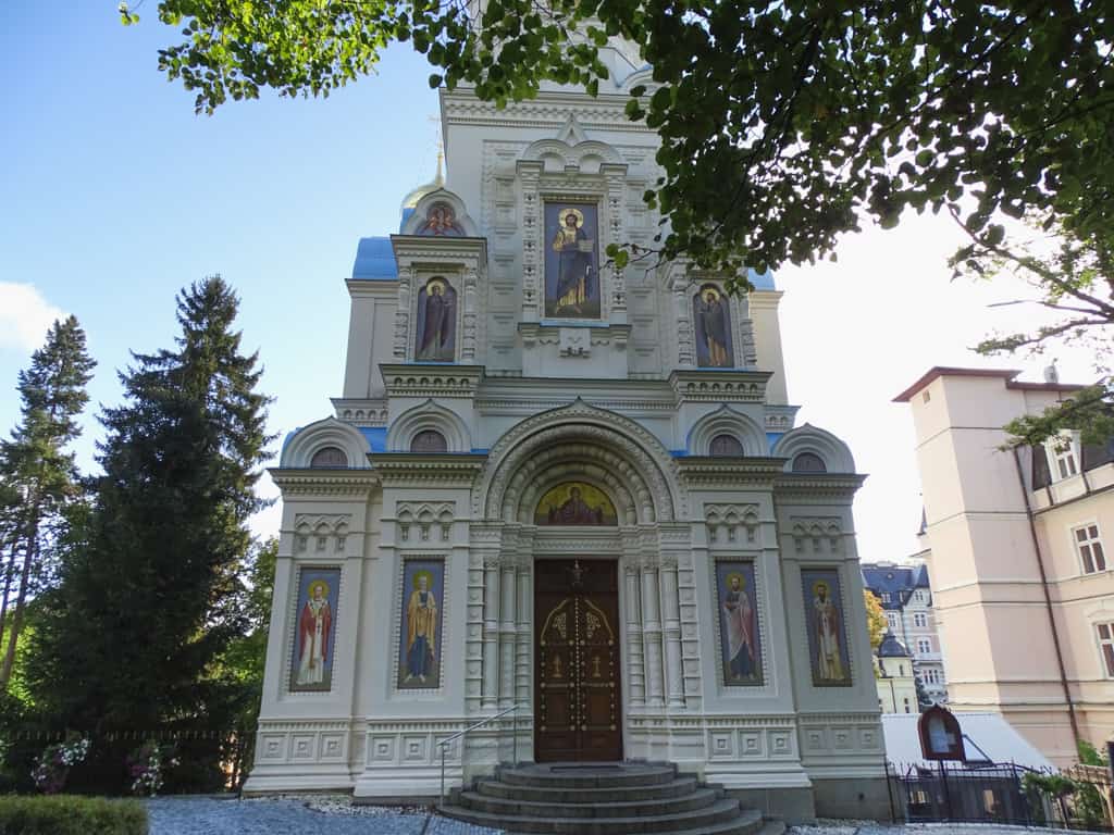 Karlsbader orthodoxe Kirche / Karlsbader Sehenswürdigkeiten
