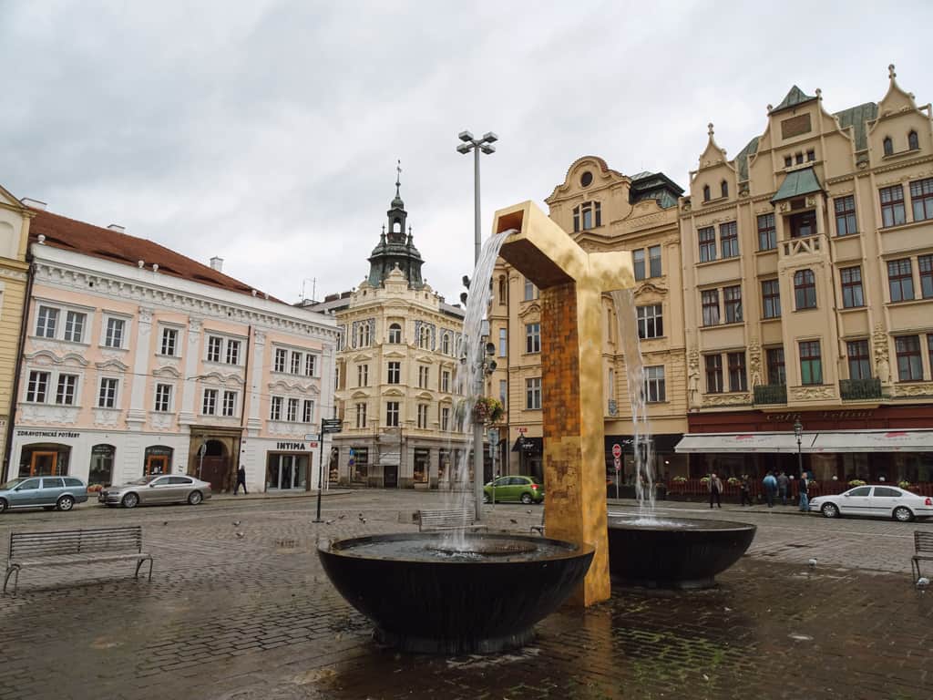 zlaté kašny Plzeň  / památky a co navštívit v Plzni