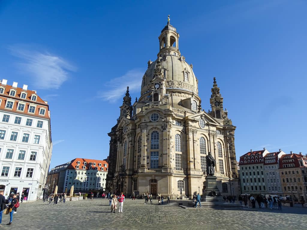 Frauenkirche Drážďany / památky a co navštívit v Drážďanech
