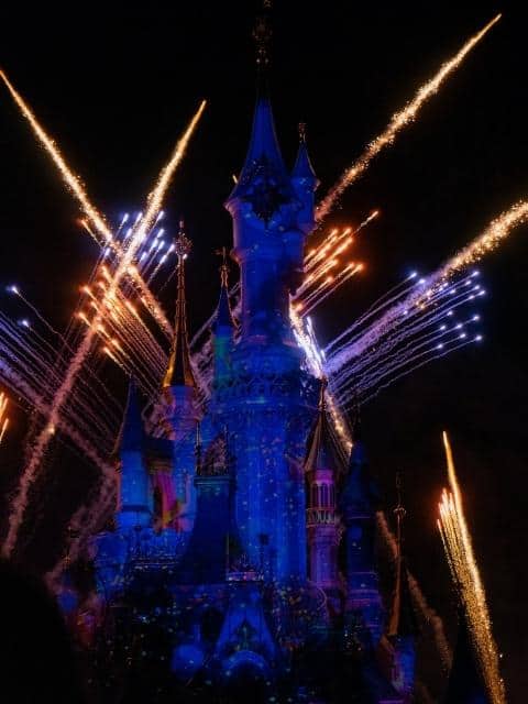 Feuerwerk in Disneyland Paris