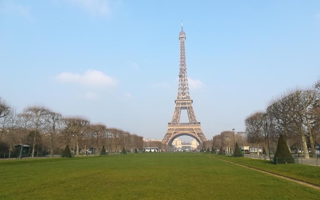 památky v Paříži / Eiffelova věž