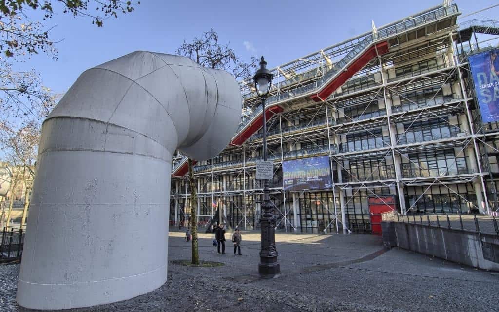 Le Centre Pompidou Paříž památky / co navštívit v Paříži