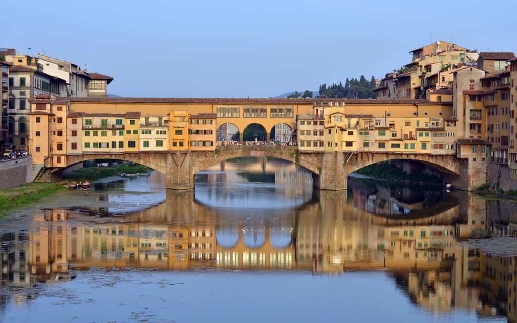 Florencie památky / Florencie co navštívit / Florencie Toskánsko Itálie / ponte Vecchio