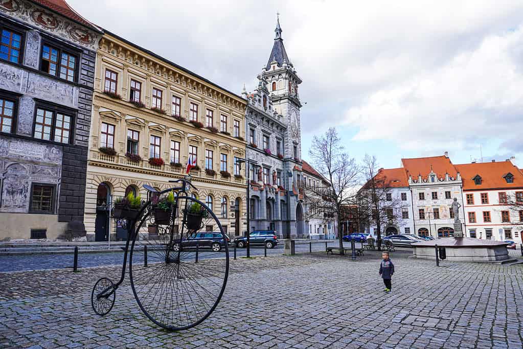 Velké náměstí v Prachaticích / Co navštívit v okolí Českého Krumlova