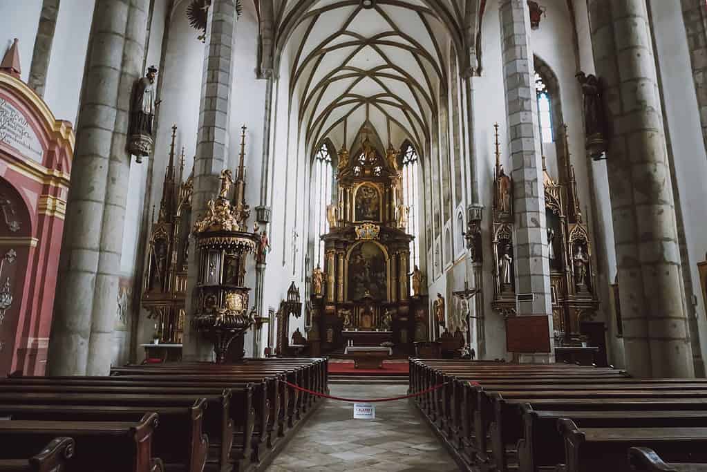 Kostel sv. Víta / Nejkrásnější památky v Českém Krumlově