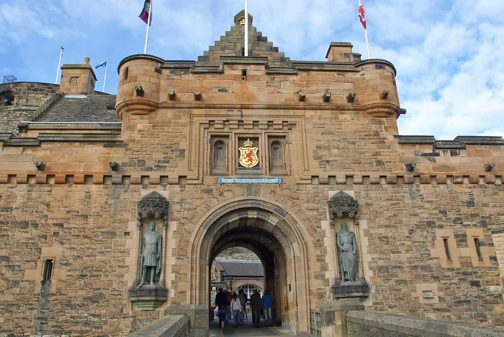 Edinburský hrad / co navštívit v Edinburghu