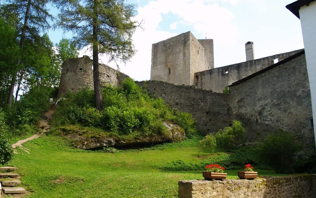 hrad Landštejn výlety v jižních Čechách