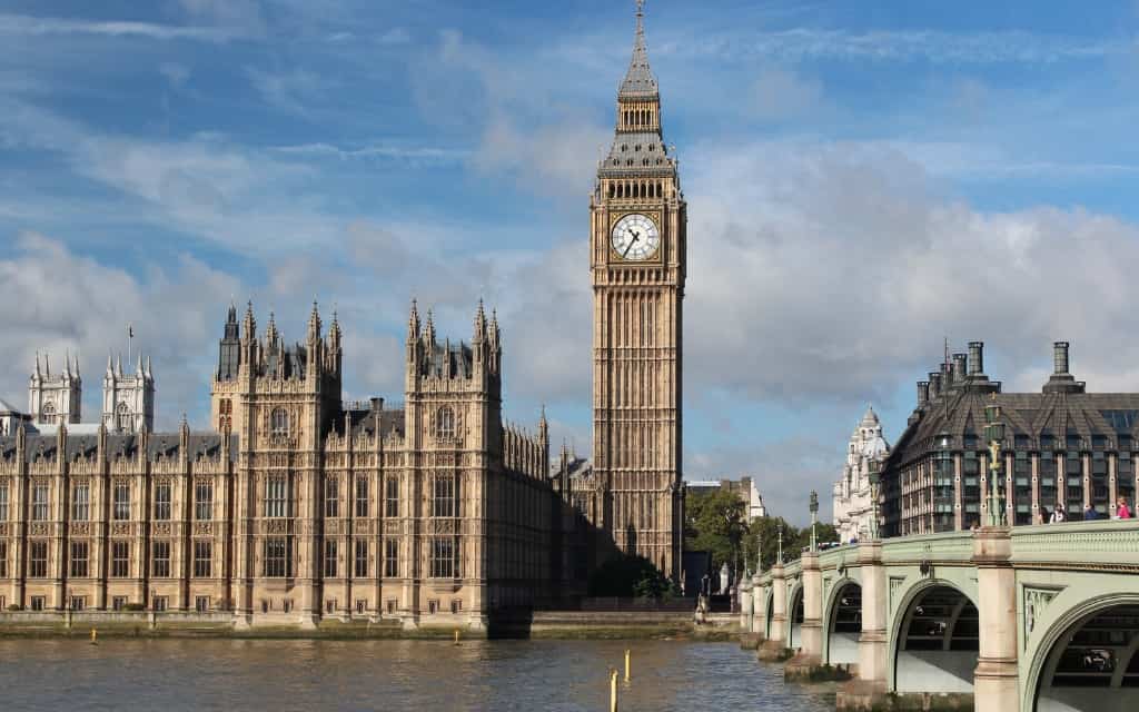 Palast von Westminster / Was man in London sehen sollte