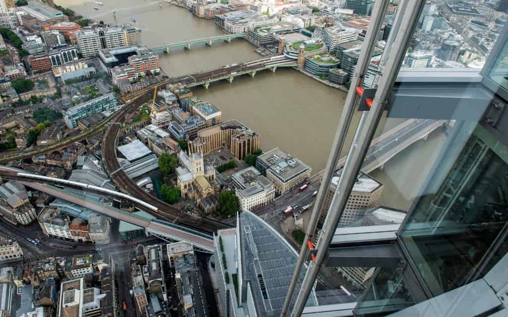 The Shard London view