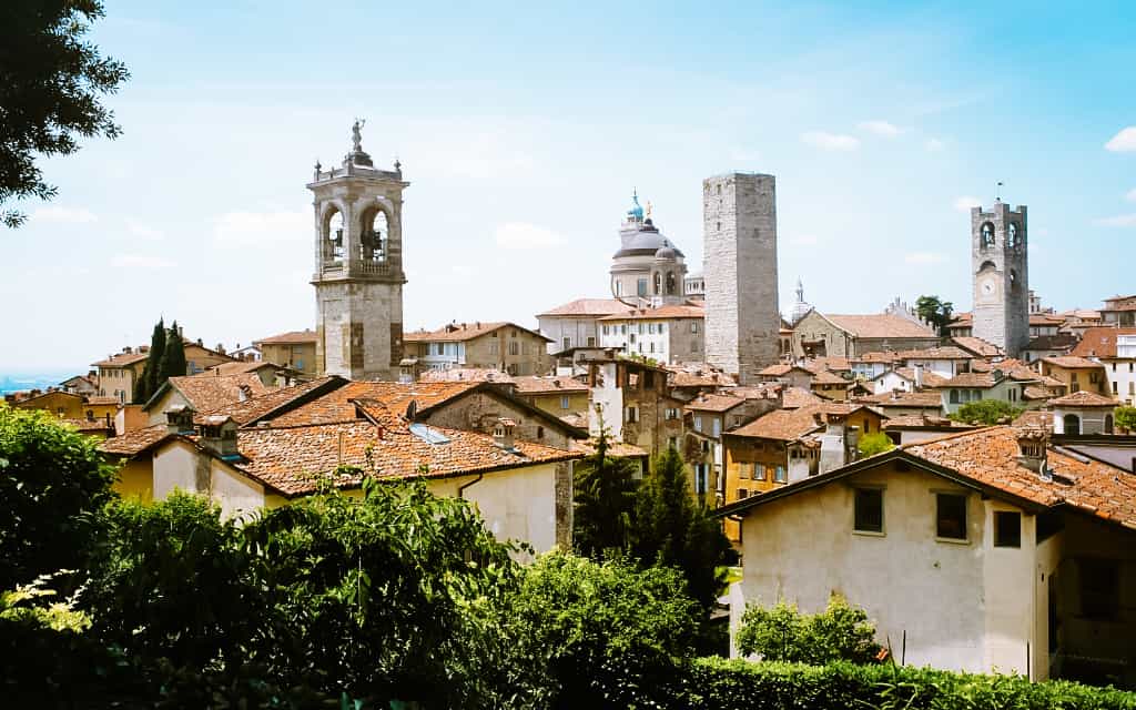 Reiseziele und Sehenswürdigkeiten in der Lombardei / Bergamo Italien