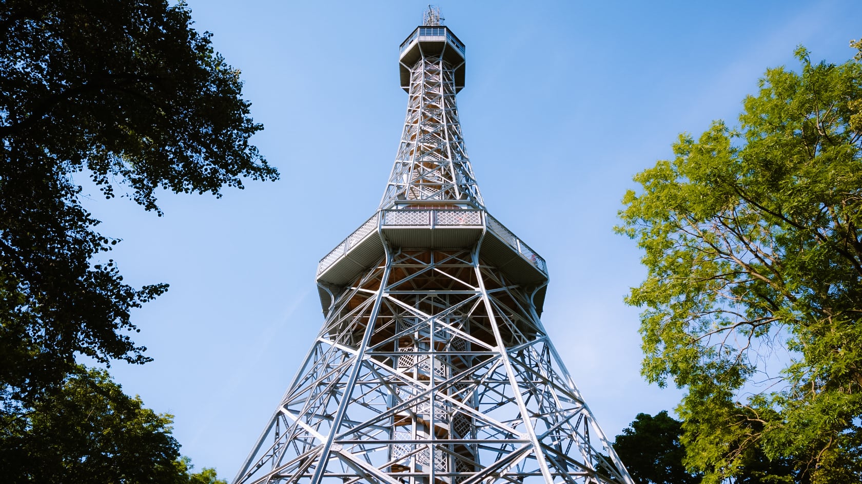 Petřínská rozhledna Petřín Praha