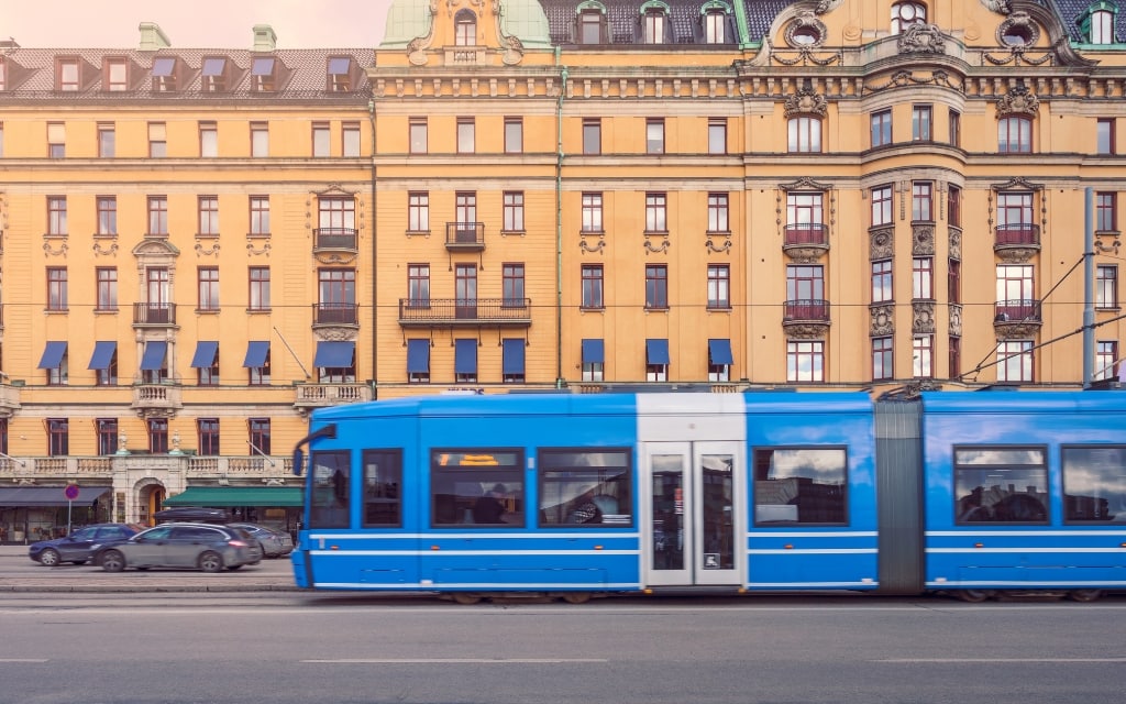 Tramvaje ve Stockholmu 