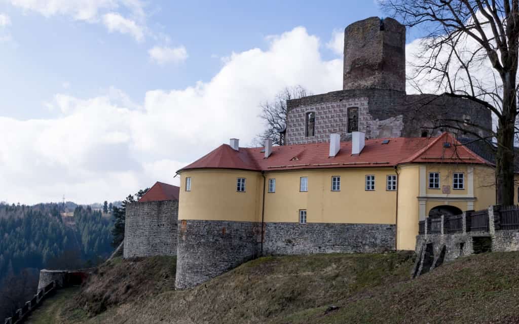 hrad Svojanov / východní Čechy zajímavosti