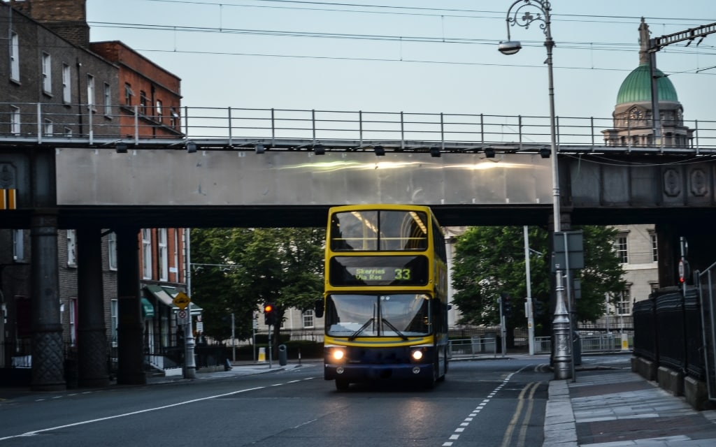 Autobusy v Dublinu 