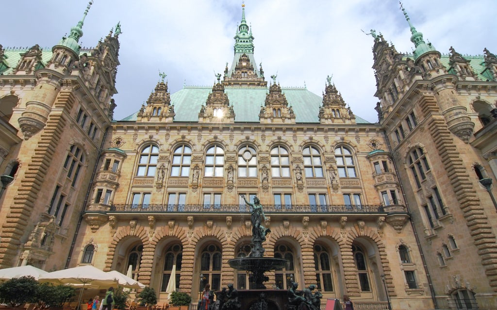 Rathaus Hamburg / památky v Hamburgu