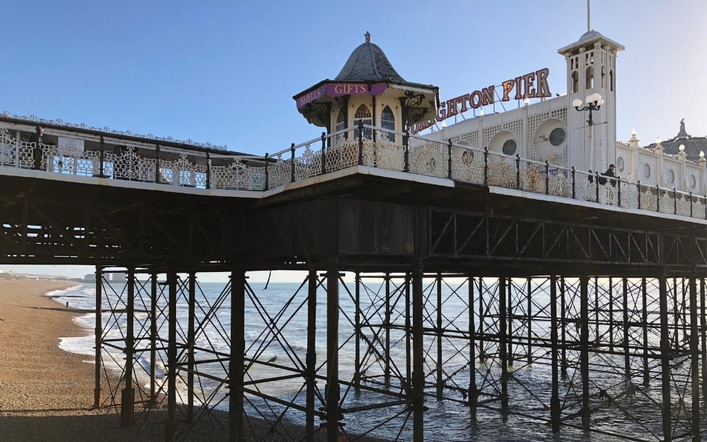 Brighton Pier / co navštívit v Anglii
