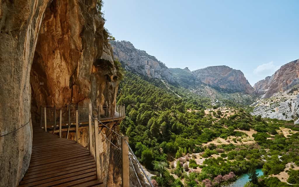 caminito del rey  / co vidět v Andalusii