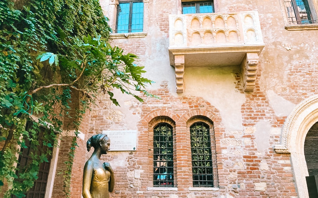 Casa di Giulietta Verona za jeden den