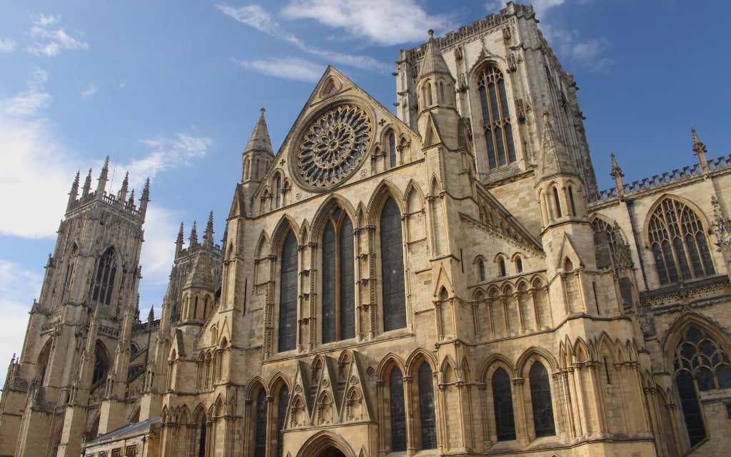 katedrála v Yorku / nejkrásnější památky v Anglii