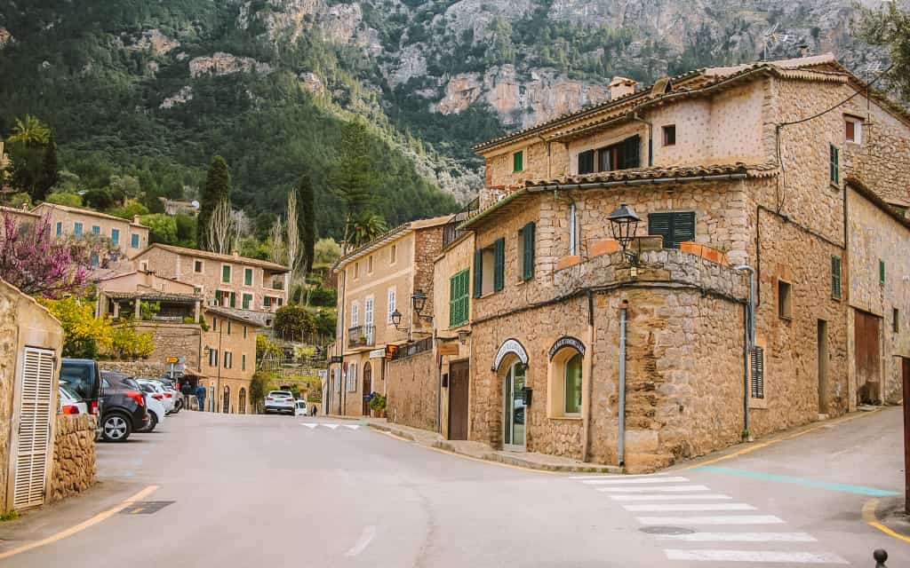 Village of Deià in Mallorca
