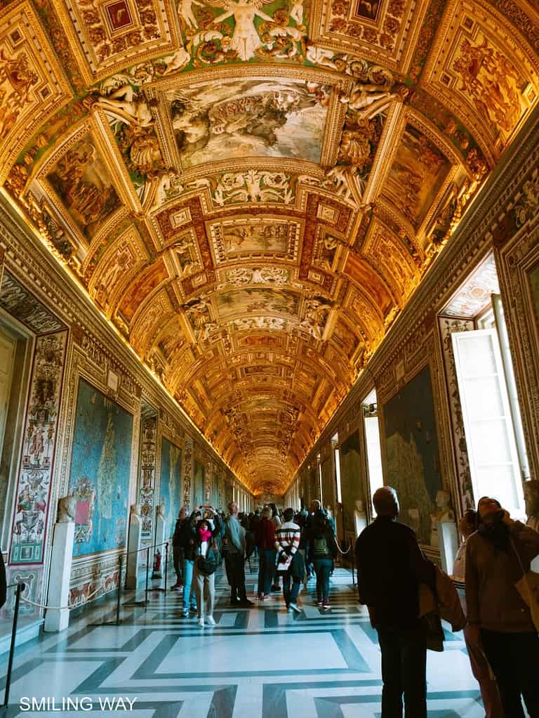 Galerie map Vatikánská muzea