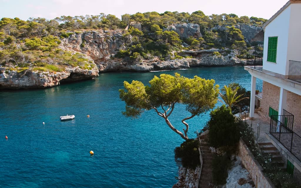 Mallorca / co navštívit na Mallorce - pohled na záliv