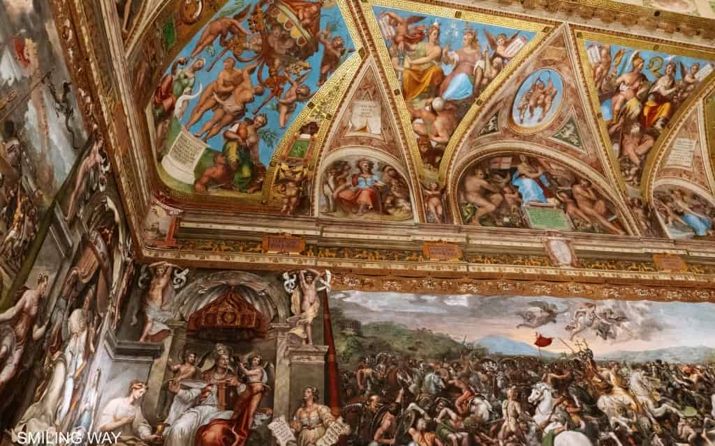 Vatikánská muzea fotografie - Rafaelovy pokoje