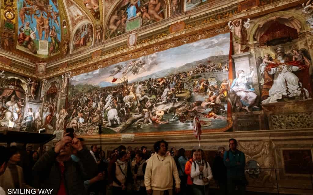 Papežské apartmány se nacházejí ve 2. patře a patří k tomu nejlepšímu, co vidět ve Vatikánských muzeích 