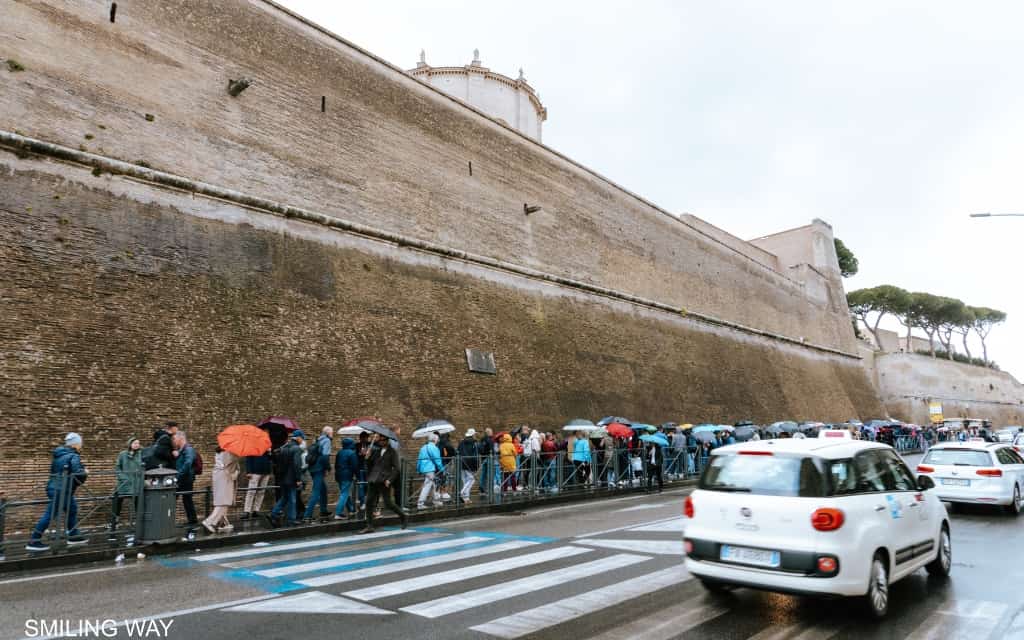 Vatican Museums queue / Rome in 3 days