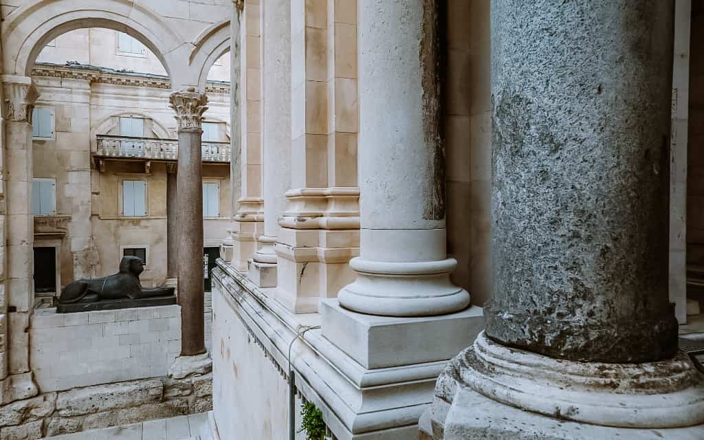 Diokleciánův palác, Split Chorvatsko