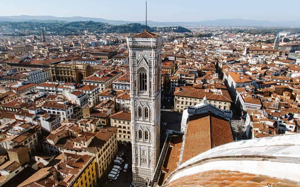 Florencie památky / Florencie co navštívit / Florencie Toskánsko Itálie / Giottova zvonice